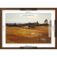 thumbnail image 5 of Art.com Near Santa Barbara Art Print by William Wendt, Brown Frame Wall Art, 23" x 17", 5 of 5
