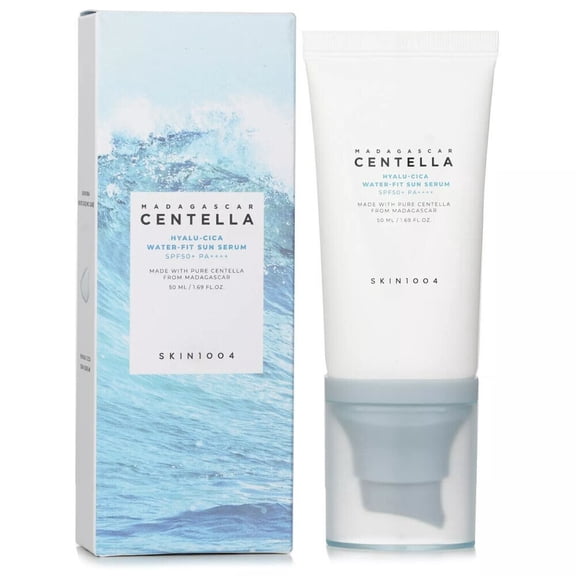 SKIN1004 Madagascar Centella Hyalu-CICA Water-fit Sun Serum SPF 50 PA , for All Skin Type, 50ml