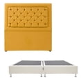 thumbnail image 1 of Box Base Cama King Size + Cabecera Mary Mostaza Dicasa Mary Bless, 1 of 8