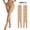 10NUD, variant on Womens Footless Tights Pantyhose Seamless Stretch Semi Sheer Colors