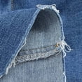 thumbnail image 6 of RUTAYY Women Bodycon Denim Short Mini Skirts High Waist Casual Washed Stretchy Jean Skirts With Pockets Solid Color Flowy Swing Pleated Beach Skirts, 6 of 8