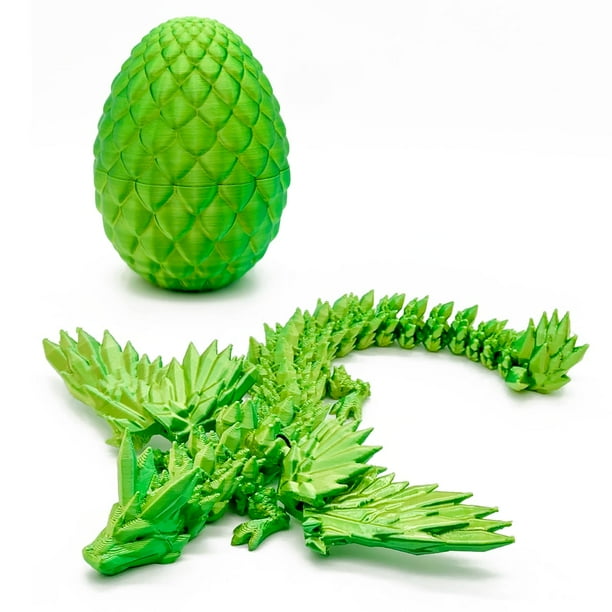 Dragon Toy Hannahcos, dragón impreso en 3D con alas para niños