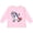 AD-Pink, variant on Dabbing Unicorn Boys or Girls Long Sleeve Toddler T-Shirt