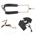 thumbnail image 6 of Saxophone Artificial Leather Double Shoulder Neck Strap Adjustable Musical Instrument(Black), 6 of 8
