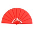 thumbnail image 2 of Dianhelloya Vibrant Lightweight Folding Fan for Dance Performances, Stage Props, Parties - Portable Handheld Cooling Accessory with Ergonomic Handle (33cm, Multi-Color), 2 of 8