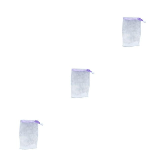 Naiovety Gel de ducha Bolsas de jabón Limpiador facial Malla Cuerpo Nylon Cara Red de burbujas Bolsa de espuma hecha a mano Suministros Type1 NO1