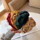 thumbnail image 5 of Fashion Hair Band Five Flower Solid Color Folds Pattern Hair Hoop Headbands Designer Haarband Hair Accessories For Women, 5 of 5