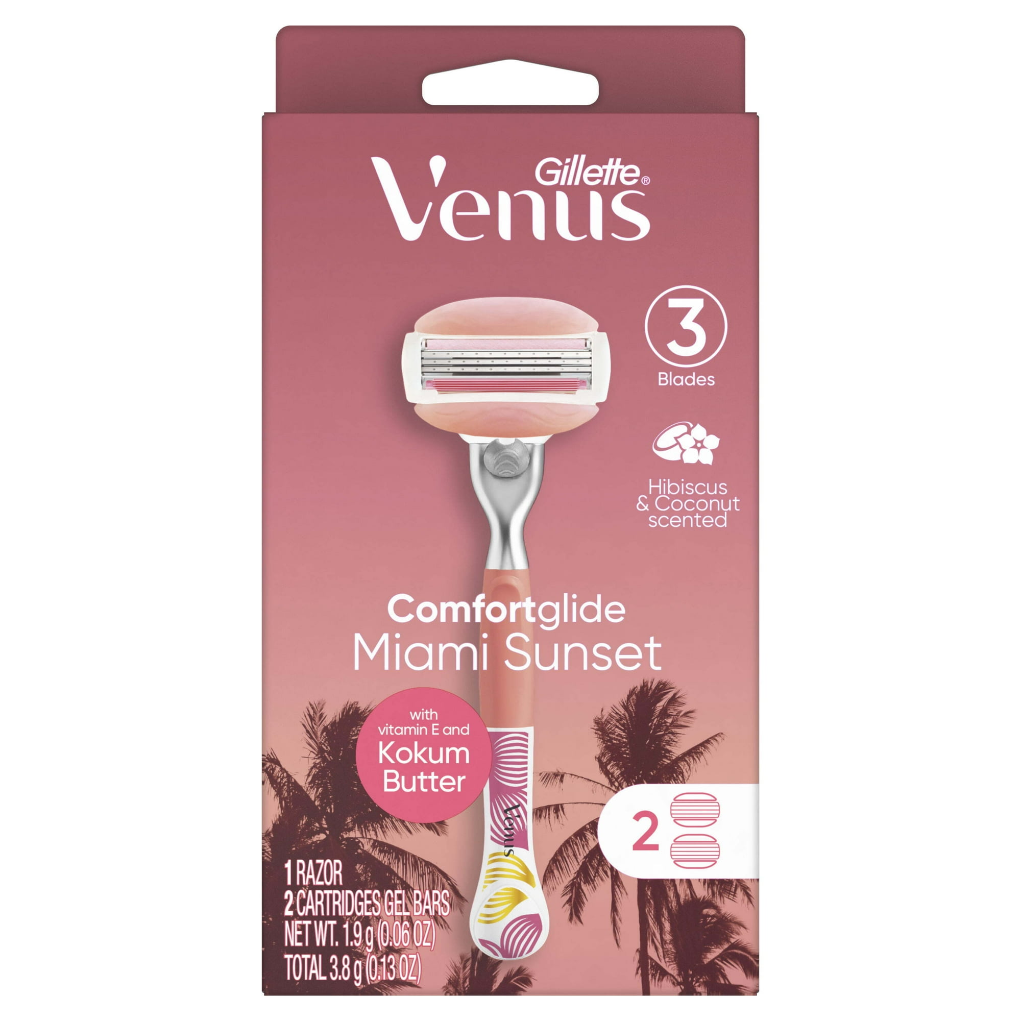 Venus Miami Sunset ComfortGlide Razor for Women