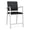 Adler-Castillo Black, variant on Newport Reception Waiting Room Healthcare 24.5" Hip Chair / Silver Steel / Blue