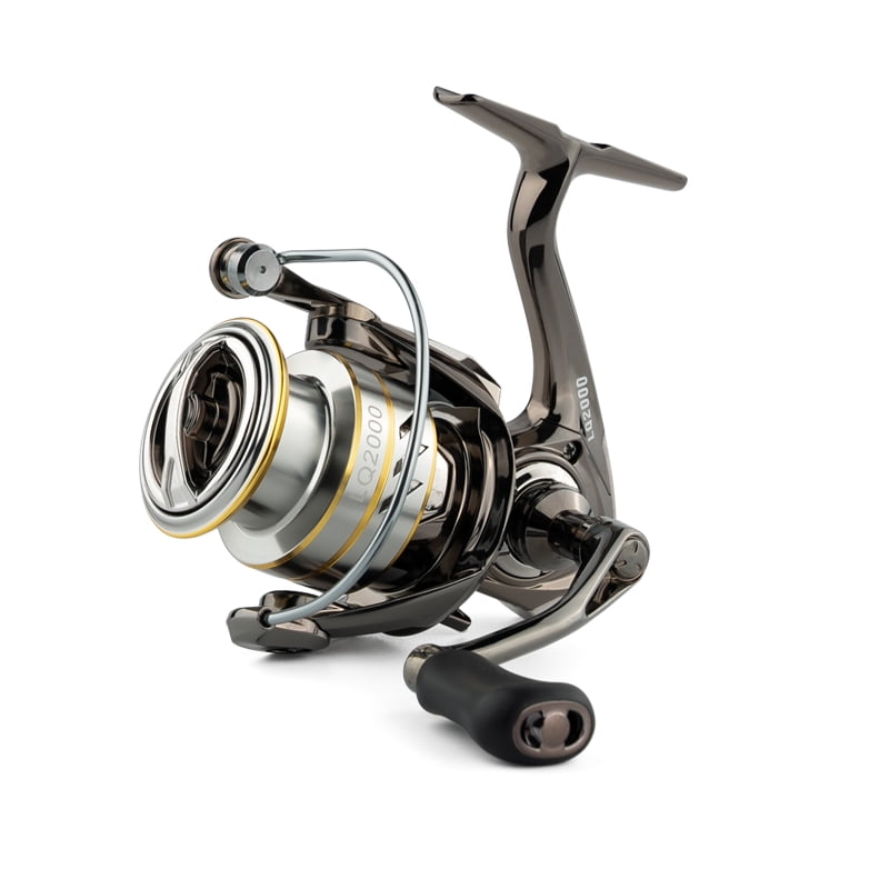 LINNHUE Fishing Reel LQ1500 2000 2500 3000 Saltwater available Spinning Reel Drag System 10kg Max Grey Golden Reel Fishings