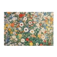 thumbnail image 7 of Yayeee Bath Rug for Bathroom Floor Non Slip Rectangle Fluffy Soft Absorbent Mat, 16"x24", Beige Floral Garden, 7 of 7