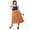 Gold, variant on Rayon Womens Skirts Gauze High Waist Skirt for Women Solid Midi Skirt for Ladies Long Knee Length Girls Fashion Online By Oussum