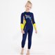 thumbnail image 5 of Naiovety DIVE SAIL Niños Traje de buceo Cuello 2.5 mm A prueba de sol Cálido Mantener 3 capas Impermeable Natación Playa Jugar Traje de Deportes acuáticos Amarillo SG Naiovety OD003303-04, 5 of 6
