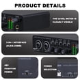 thumbnail image 2 of Interfaz de audio BOMGE U204 USB para grabación en PC 32 bits/192 kHz, 2 of 7