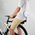 thumbnail image 4 of Respaldo de silla de cuero para bicicleta eléctrica, cojín sencillo para respaldo de asiento de bicicleta, 4 of 8