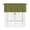 Army Green, variant on Curtain Valance 54x18in Light Filtering Short Window Valance For Kitchen Bathroom Laundry 3" Rod Pocket Easy Install White