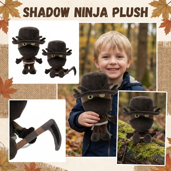 Groundskeeper Plush Toy - 9.84in Doors Stuffed Animal Novelty Collectible Doll, Cute Stuff for Gaming Fans, Perfect Christmas Birthday Gift