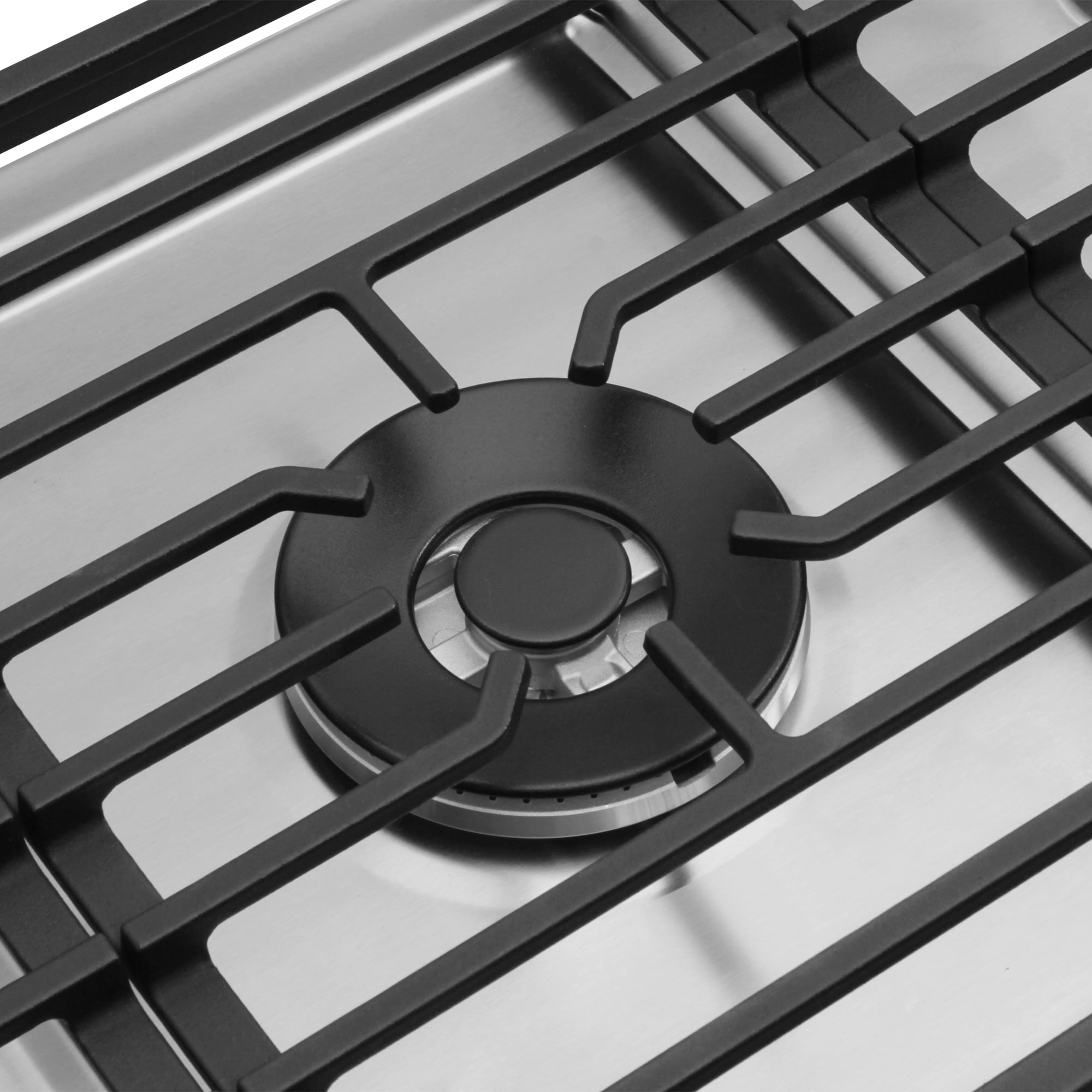 Cosmo 36 in. Haven Collection Drop-in Gas Cooktop with 5 Sealed Burners, Cast Iron Grates in Stainless Steel