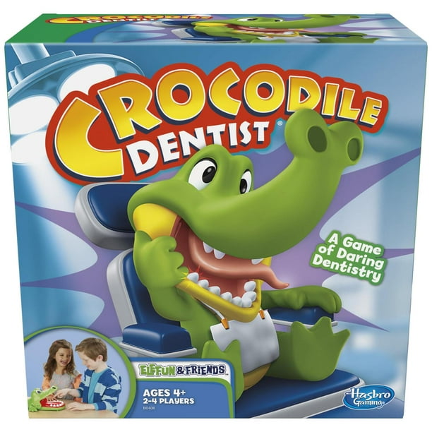 Hasbro Juego de cocodrilo Dentista, Elefun and Friends
