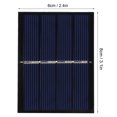 thumbnail image 2 of HURRISE 4Pcs 0.65W 2V DIY Solar Panel Module System for Solar Toy Light Battery Charging 60x80mm,Solar Panel,Solar Panel System, 2 of 8