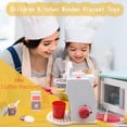 thumbnail image 1 of Big Save,HWRETIE Simulation Kitchen Toy Clearance,Children Kitchen Wooden Playset Toys,Kitchen Utensils Set Wooden Coffee Machine, 1 of 9