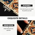 thumbnail image 4 of Pattern Boho and Vintage Ring Binder Notebook Journey Note Diary College Ruled Spiral Notebook Study Loose Leaf Paper A5 60 Pages, 4 of 8