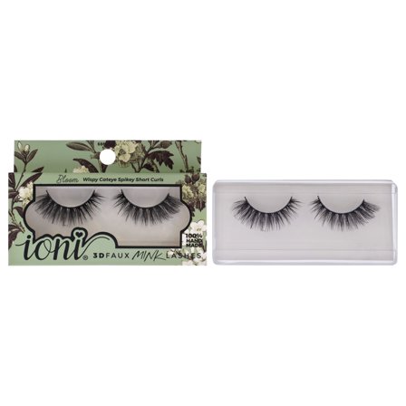 Lash Garden 3D Faux Mink Lashes - Bloom by Ioni for Women - 1 Pair Eyelashes