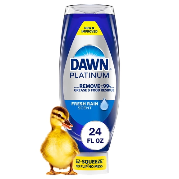Dawn Platinum EZ Squueze Dish Soap Fresh Rain,