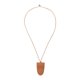 thumbnail image 1 of Bolsa para gafas con clip magnético para colgar en el cuello, cordón para manos libres Marrón, 1 of 7
