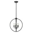 thumbnail image 5 of Colson PW 4 Light Chandelier in Pewter, 5 of 10