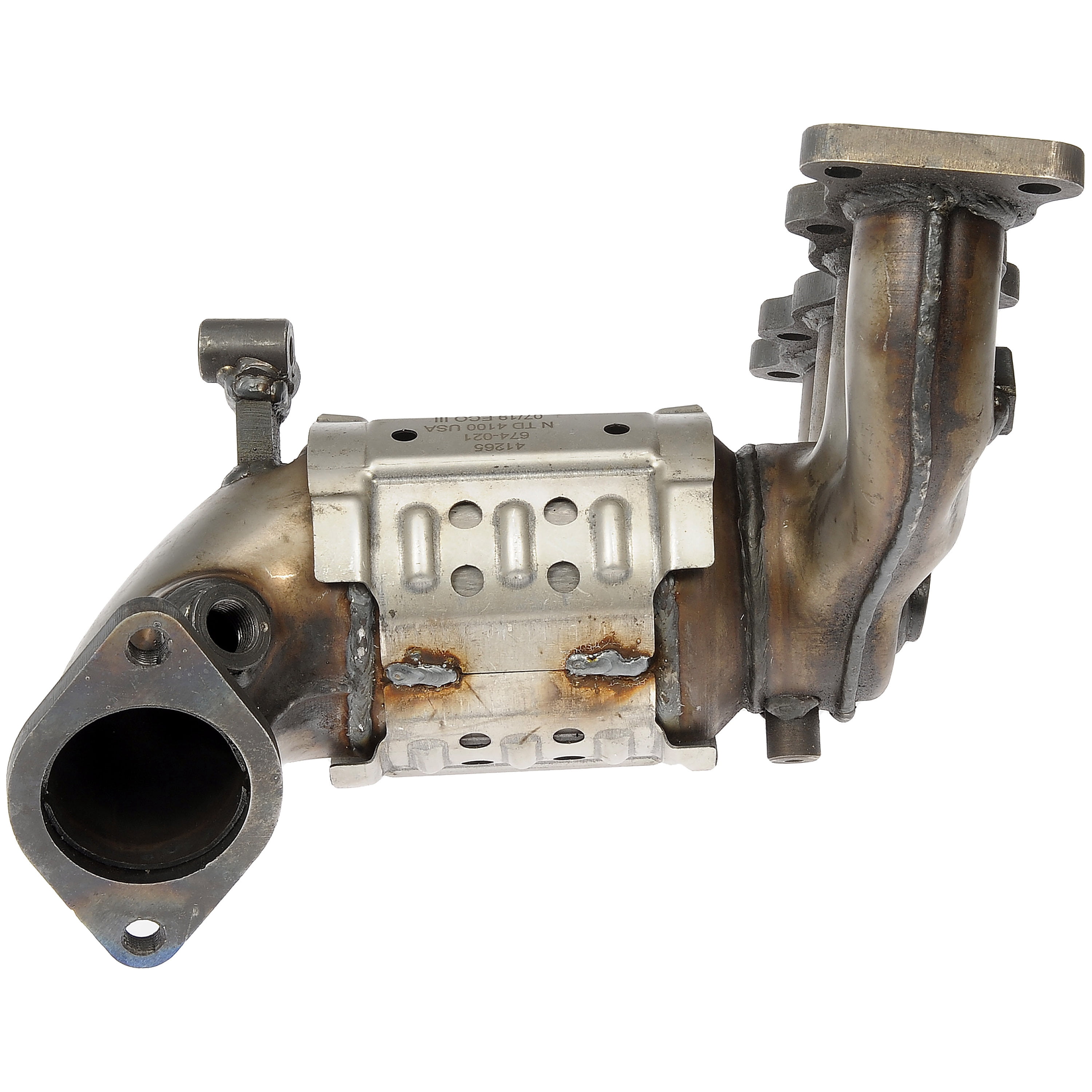 Dorman 674-021 Catalytic Converter with Integrated Exhaust Manifold for Specific Hyundai / Kia Models, Natural