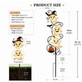 thumbnail image 3 of Halloween Decorations Outdoor Solar Pumpkin Ghost Garden Stake Lights, LED Ghost Yard Stake Lights, Solar Halloween Lights Waterproof for Outside Patio Yard Pathway Grave Lawn Porch Party Decor, 3 of 7