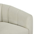 thumbnail image 6 of Better Homes & Gardens Lillian Accent Swivel Chair, Cream Linen, 6 of 13