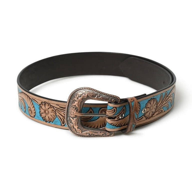 MaheTri Leather Belt for Men Vintage Genuine Leather Belts  display picture 1