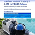 thumbnail image 4 of TXFNY Pool Algae Control Replacement Unit - Fits PoolRx Model #101001, 6 Month Protection, 7.5k-20k Gallons, Single Pack, 4 of 5