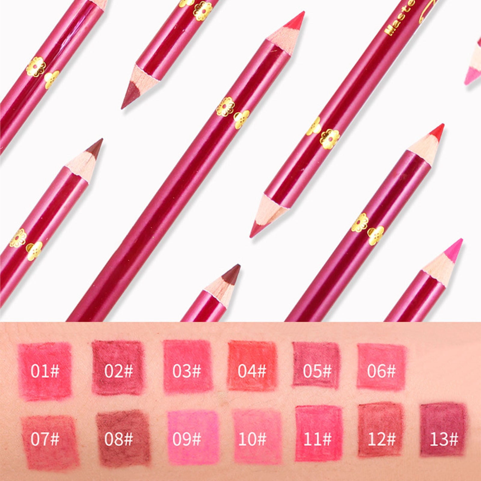 Lip Liner Retractable Doll 10 Cosmetics Eyebrow Lip Gloss with Lights Highly Figu Walnut Lipstick en Natural Lip Color Pigment by Highlighter Geller Lip Scrub Lipstick Lip Stick Bundles And