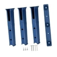 thumbnail image 1 of Soporte para Caña de Pescar de 3 Tubos Perfecl Azul Ajustable con Tornillos de Montaje Laterales, 1 of 8
