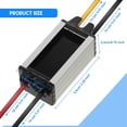 thumbnail image 3 of Convertidor de potencia para automóvil, reductor de voltaje Buck de 12 V a 6 V, 3 A 18 W, 3 of 7