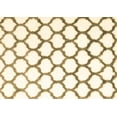 thumbnail image 1 of Ahgly Company Indoor Rectangle Trellis Brown Contemporary Area Rugs, 2' x 4', 1 of 4