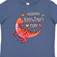 thumbnail image 4 of Inktastic Happy Valentines Day- Cute Dinosaur Boys or Girls Baby T-Shirt, 4 of 5
