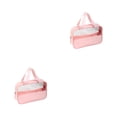 thumbnail image 4 of Bolsa de maquillaje impermeable y Transparente Soidarity rosa talla mediana, 4 of 6
