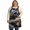 Brown, variant on Koala Drink Iced Coffee Kitchen Aprons for Women with 2 Pockets, 35"x47" Modern City Sidewalk Funny CrossBack Adjustable Straps Cooking Aprons, Bib Apron for Baking Gardening