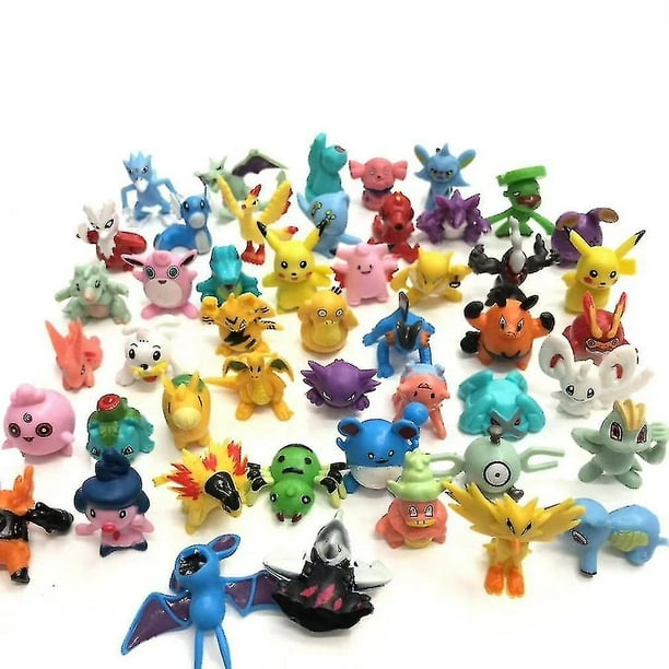 24 Mini Figurines Pokémon + 1 Pochette de rangement - Pokémon