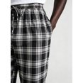 thumbnail image 3 of CHAOJISHE Mens Pajama Pants Lightweight Men's Woven Sleep Pant Pjs Bottoms Sleepwear Pajama Pants Plaid Sleep Lounge Pants with 2 Pockets SIZE:L, 3 of 6