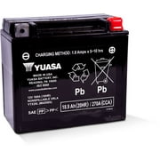 Yuasa YUAM420BS Factory Activated Maintenance Free 12V Battery - YTX20L