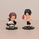 thumbnail image 4 of Figura de acción versión Q de One Piece Luffy Zoro Nami Sanji ZanBoa Shanks modelo adornos de escritorio 2 estilos 10 cm 6 piezas por juego, 4 of 5