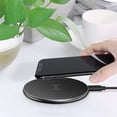 thumbnail image 2 of MesaSe Wireless Charger Thin Aviation Aluminum Smart Phone Technology Fast Charging Pad Gold, 2 of 10