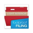 thumbnail image 7 of Colored Hanging Folders Letter Size, 1/5-Cut Tab, Red, 25/Box, 7 of 7