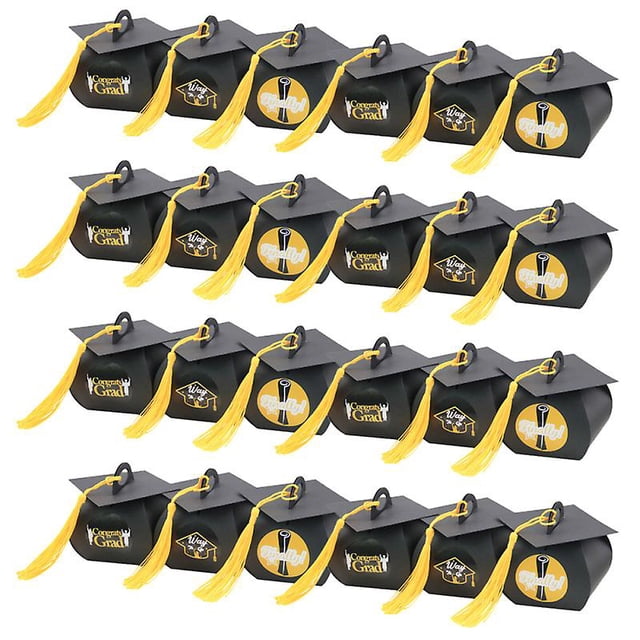 48 cajas de regalo de graduación.