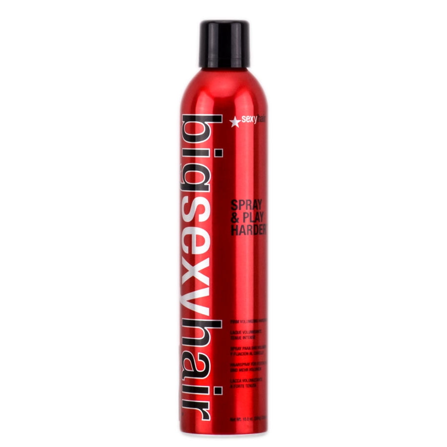Big Sexy Hair Spray and Play Harder FIRM Volumizing Hairspray  oz -  Pack of 1 with Sleek Comb 